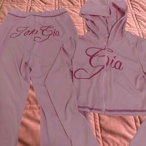 I.AM.GIA Light Pink Hoodie and Pants Set
